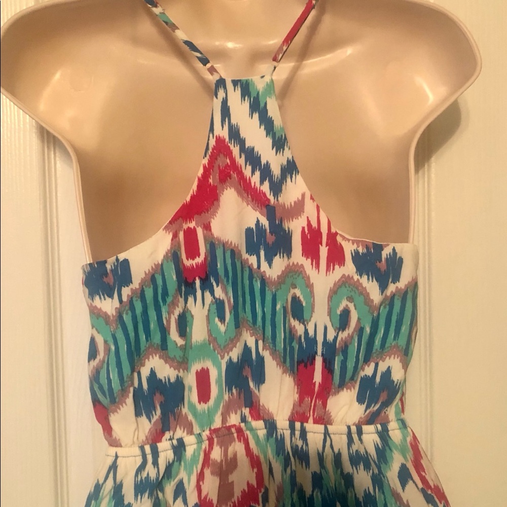 Boutique multi print maxi dress